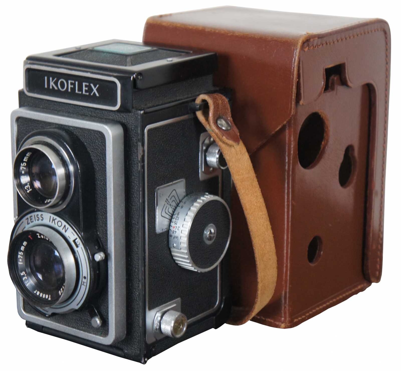 Vintage Zeiss Ikon Ikoflex Film Camera Ikophot Exposure Vintage Zeiss Ikon Ikoflex Film Camera Ikophot Exposure